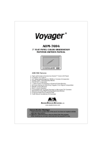 Aby wyświetlić dokument Asa-electronics AOM-7694 Instrukcja Użytkownika