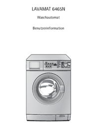 Aby wyświetlić dokument Aeg-Electrolux LAV6465N Instrukcja Użytkownika