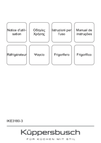 Aby wyświetlić dokument Küppersbusch IKE3180-3 Instrukcja Użytkownika