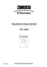 Aby wyświetlić dokument Zanussi-Electrolux FA8432 Instrukcja Użytkownika